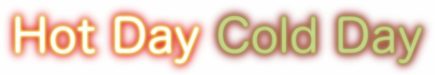 Hot Day Cold Day